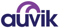 auvik purple logo client stories