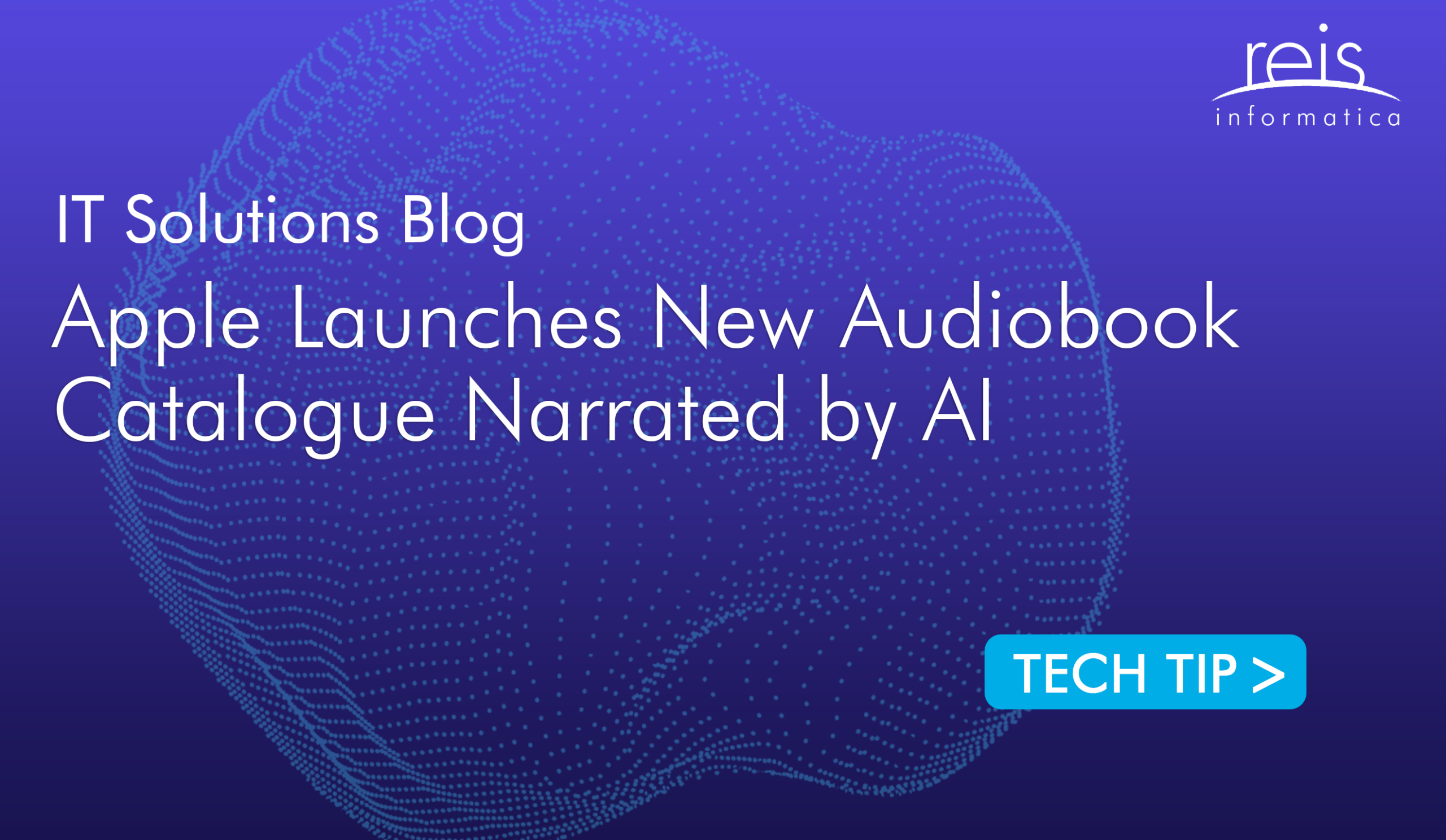 IT Services for Business - Apple Launches New Audiobook Catalogue Narrated by AI