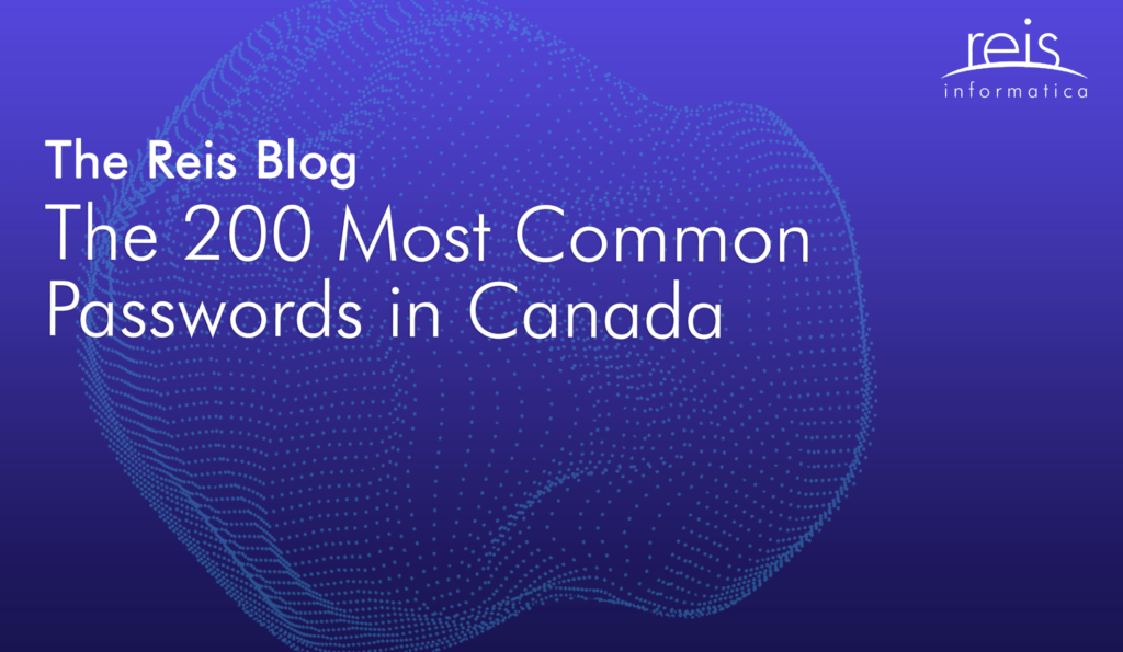 The 200 Most Common Passwords in Canada