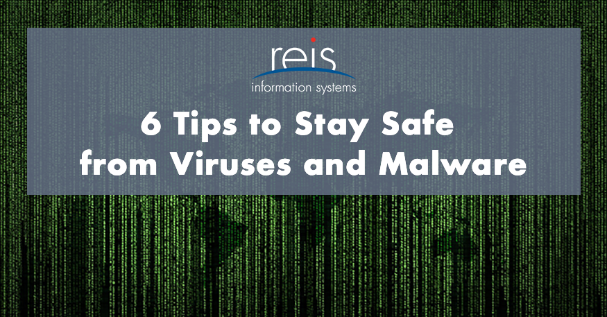 tips for staying safe for viruses and malware