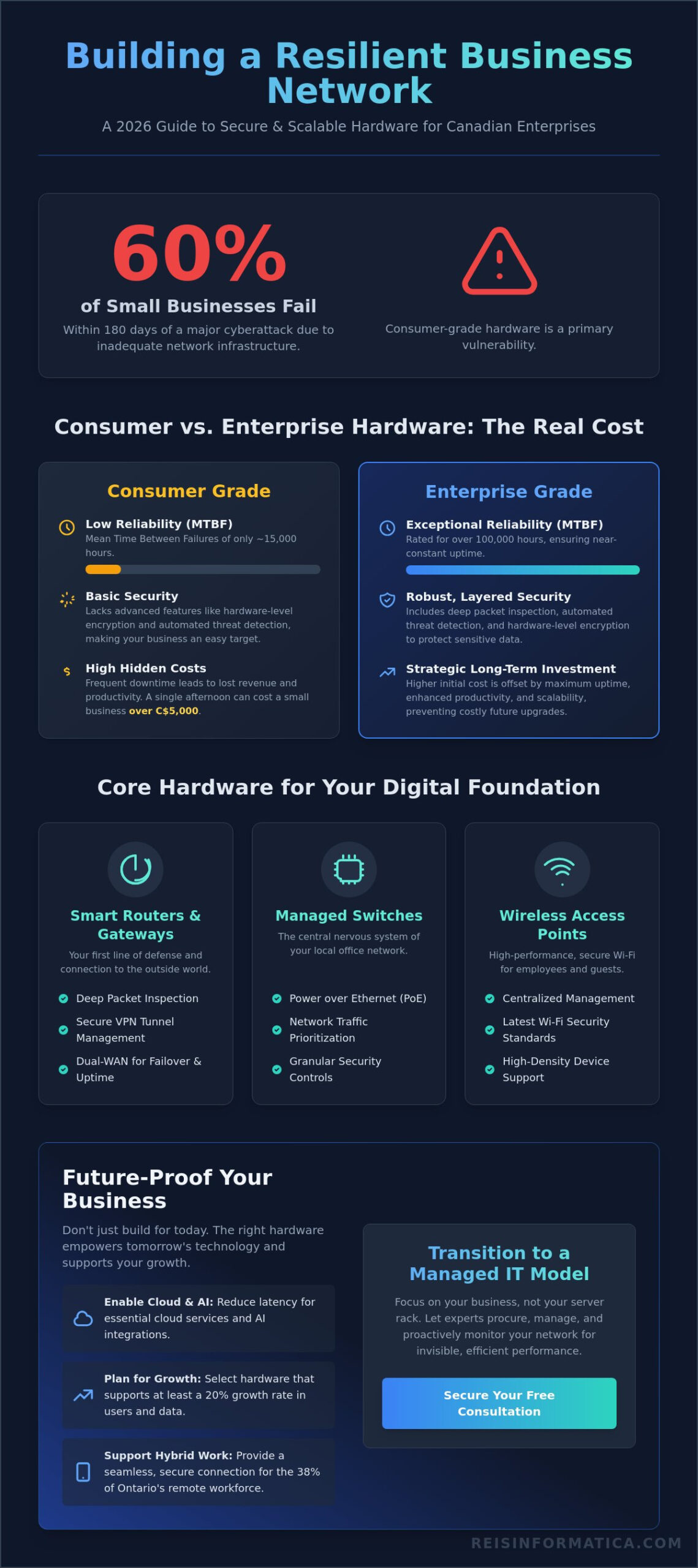 Essential Network Equipment (Alat Jaringan) for Businesses in Kitchener & Waterloo: A 2026 Buying Guide