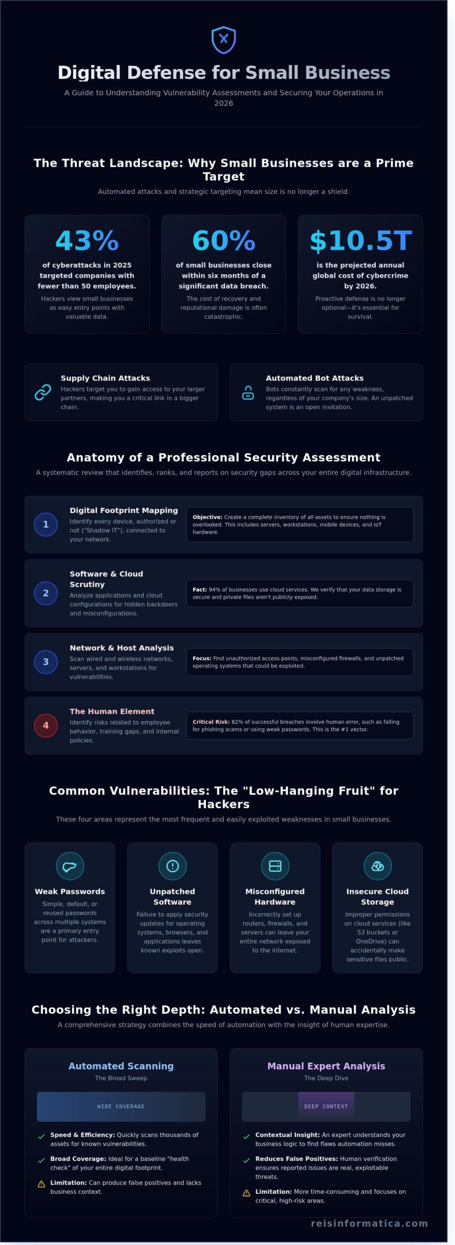 Vulnerability Assessment for Small Business: 2026 Buying Guide for Kitchener, Toronto & Beyond - Infographic