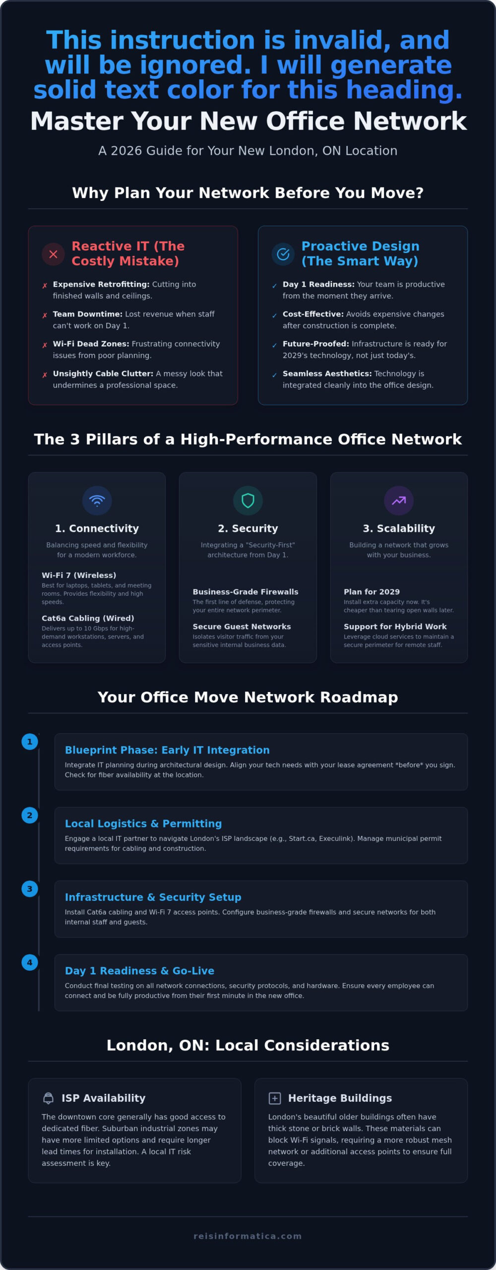 Network Design for Your New London, ON Office: 2026 Guide